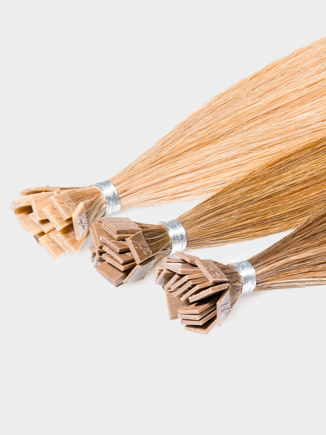 10 Extensions cheveux Kératine - qualité professionnelle - 40cm - lisse