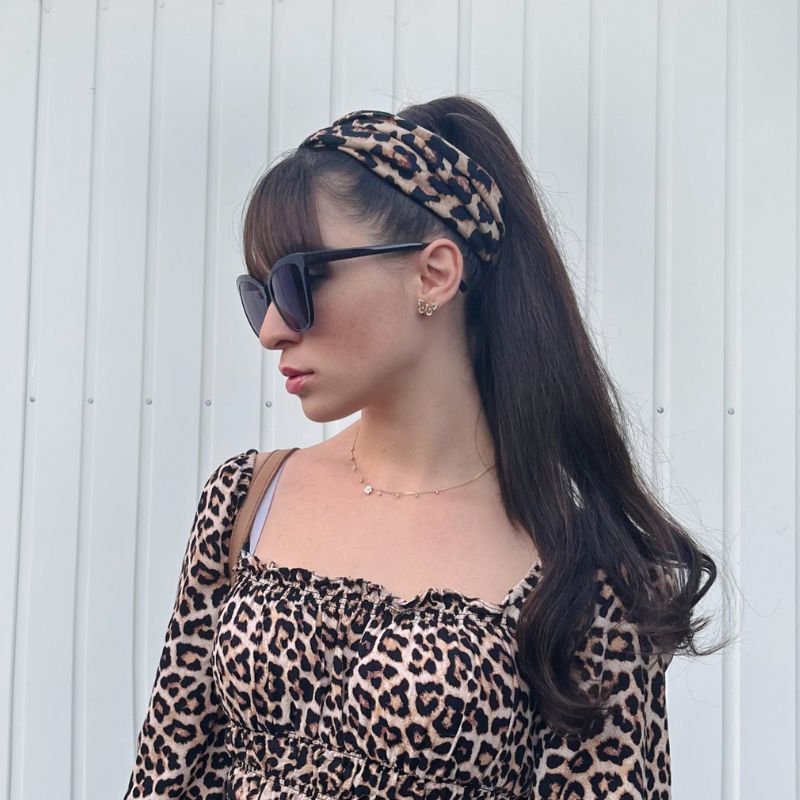 Extensions Queue de cheval naturels brun foncé Extensions Queue de cheval naturels