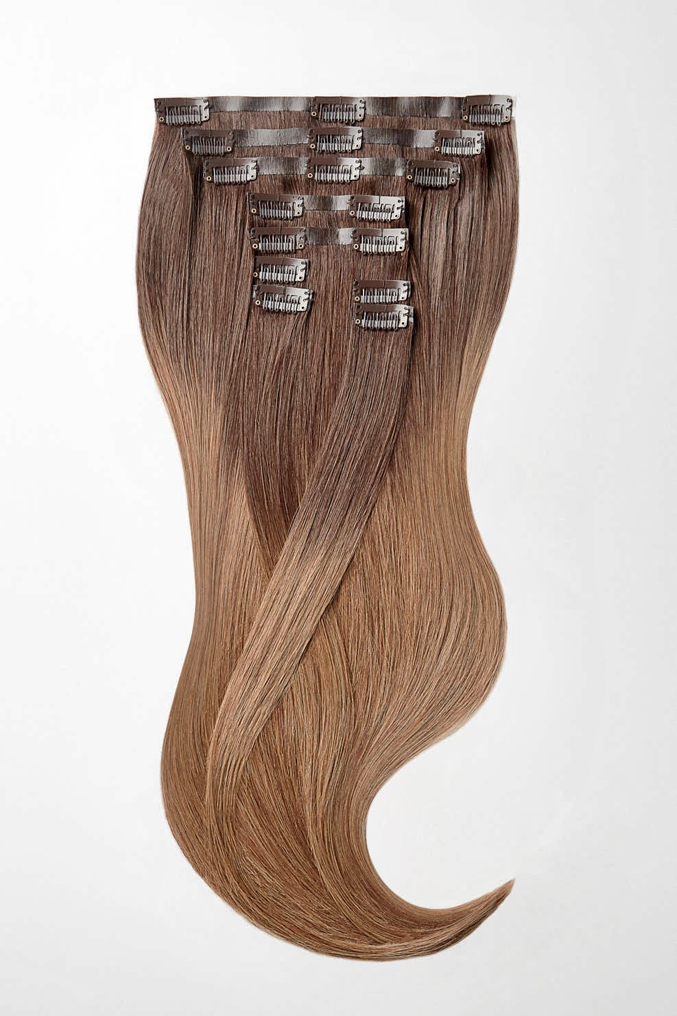 Nahtlose Clip Extensions - luxury Qualität - 120 Gramm 9-teilig - 55cm t6/27 variant detail image - 0c8f25ed2ade7e7c72ba7305e4c03c0c14b08ac2564a62986be4320396349ecc