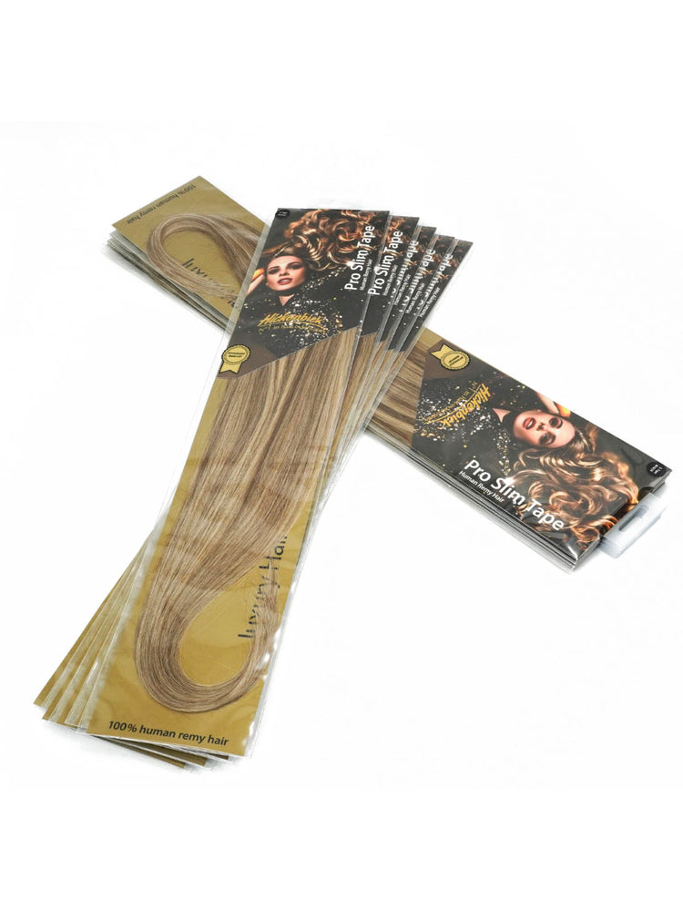 60 Bandes Extensions Cheveux Humains SEGO - Longueur 50 Pouces - Adhésif Tape-in - Multicolores Disponibles