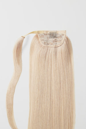 100% Echthaar Ponytail - luxury Qualität 25 variant detail image - 7ab6bdbea1db5981ab2e7930d16a603497f0e0be2379475232472b6a084ec44e