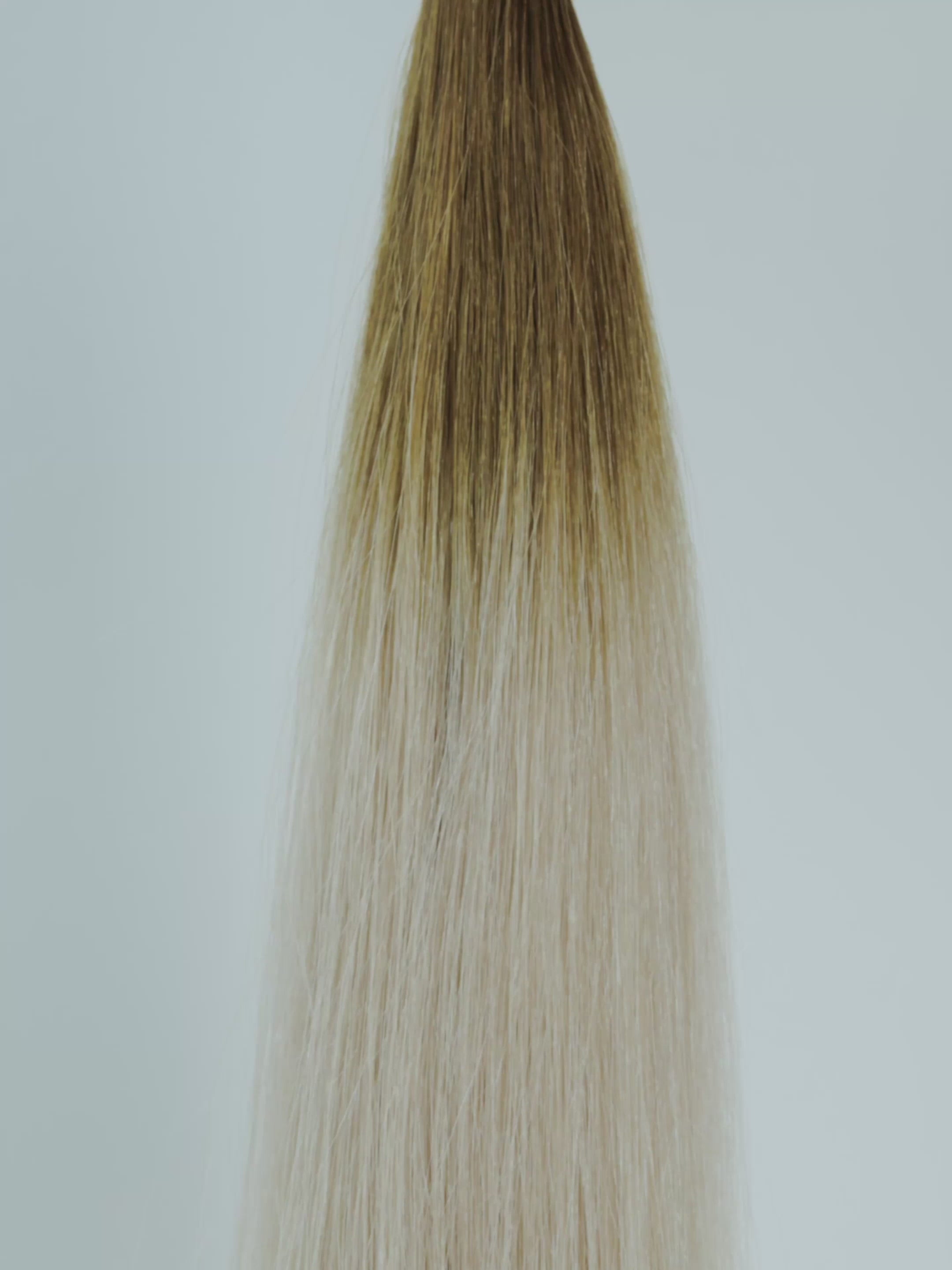 T18/24 ombré dunkelnaturblond asch & hellaschblond, ombre T18/24 dark natural blonde ash & light ash blonde, ombré T18/24 blond foncé naturel cendré & blond cendré clair